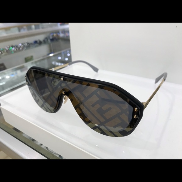 fendi ff shield sunglasses